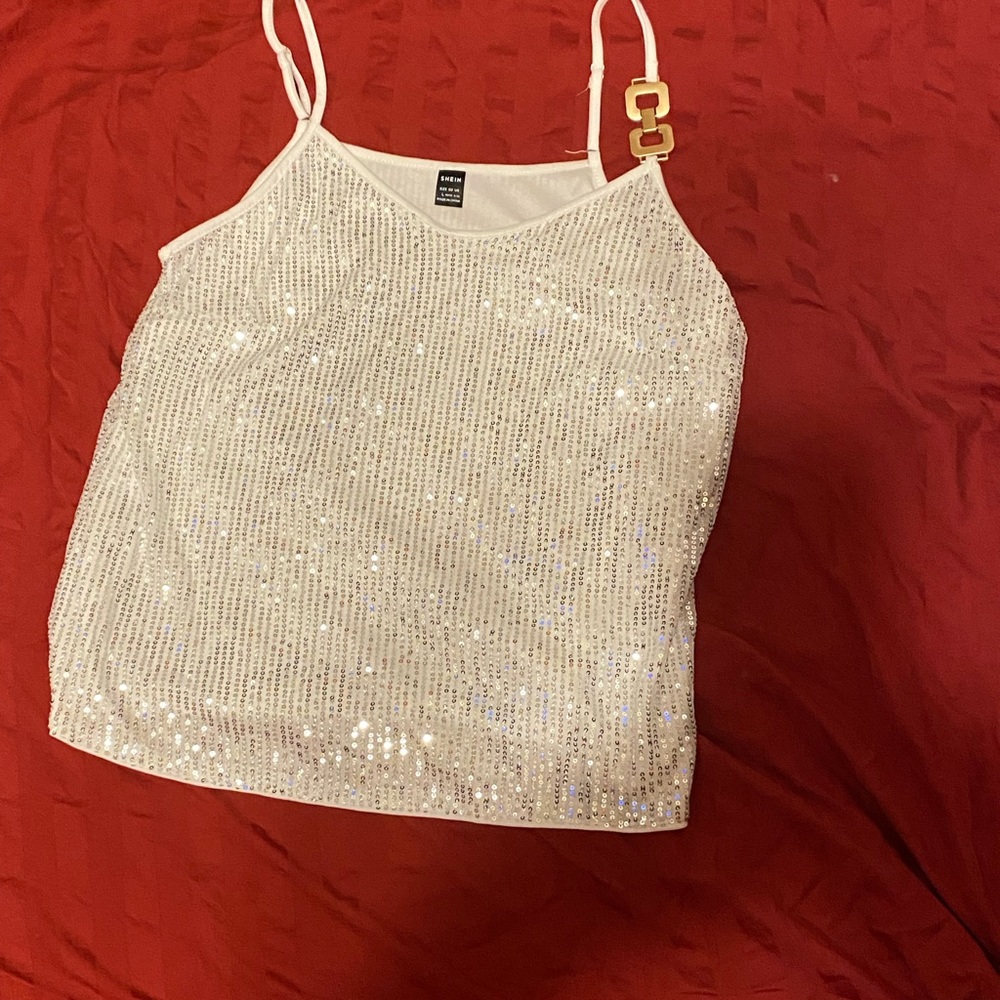 SHEIN Sequence Tank Top